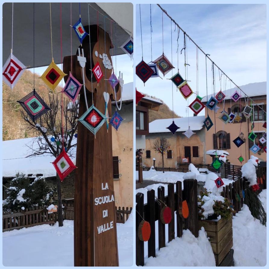 Il "viaggio" della lana: dalla pecora ai mandala - Scuola di valle - Monterosso Grana - CN