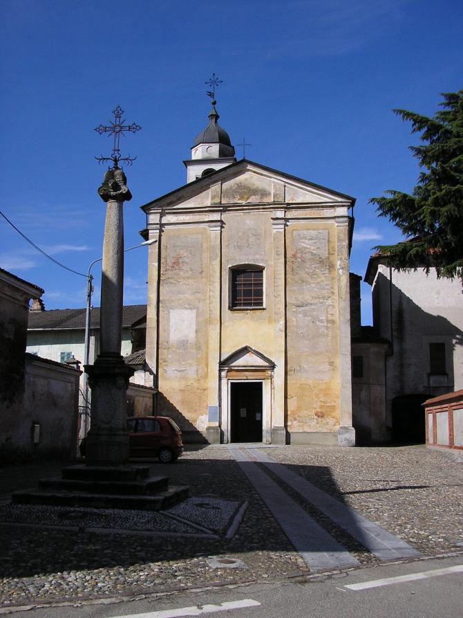 Cavaglietto (NO). Chiesa di San Vittore. Fotografia di Laura Colombo (2008).