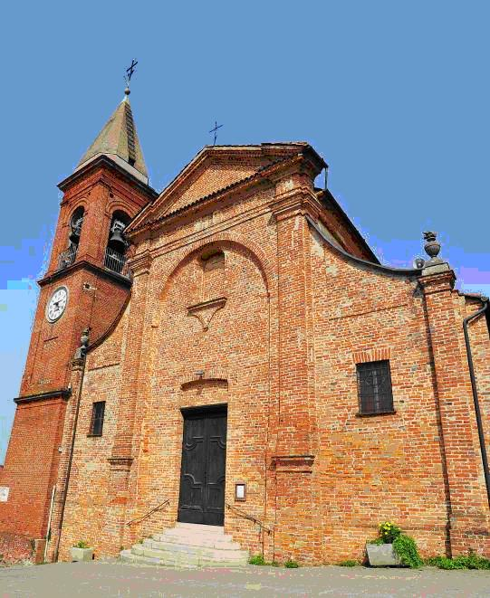Cinaglio (AT). Chiesa parrocchiale di San Felice e San Giorgio
