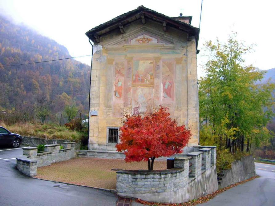 Balmuccia (VC). Chiesa di Sant'Antonio di Guaifola. Fotografia di Alessandro Dealberto