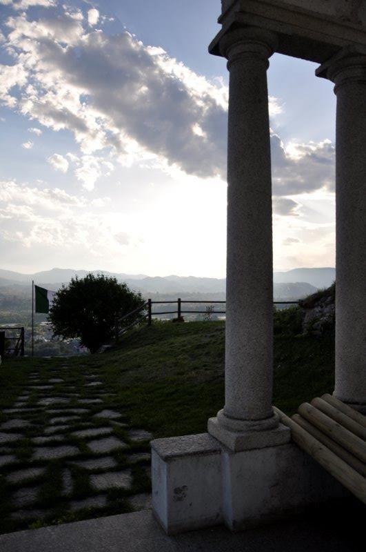 Briga Novarese. Vista dall'Oratorio di San Colombano. (Foto di Carlo Moroso)