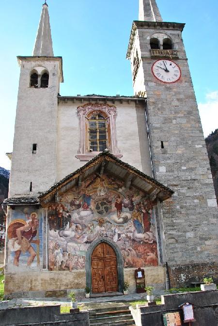 Alagna Valsesia (VC). Chiesa.