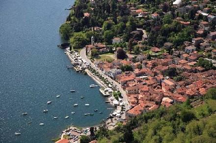 Lesa (NO). Vista panoramica 