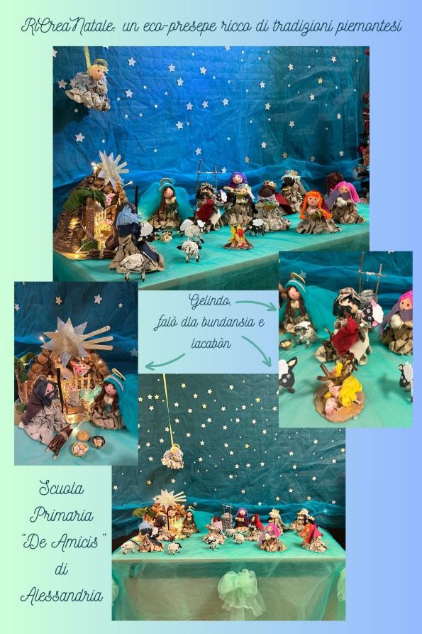 RiCreaNatale: un presepe ricco di sostenibilità e tradizioni piemontesi - I.C. De Amicis - Manzoni - ALESSANDRIA  - AL