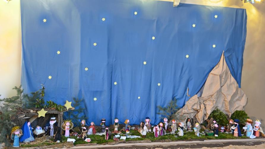 IL NOSTRO PICCOLO GRANDE PRESEPE - SCUOLA PRIMARIA MARCONI DI QUATTORDIO - AL