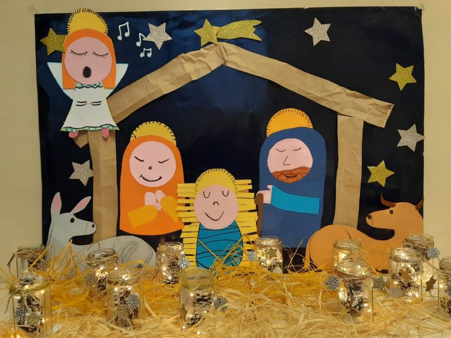 Presepe di luce - Scuola Primaria di Piedimulera - Villadossola - VCO 