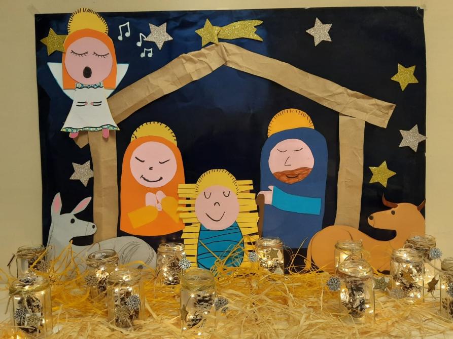 Presepe di luce - Scuola Primaria di Piedimulera - Villadossola - VCO