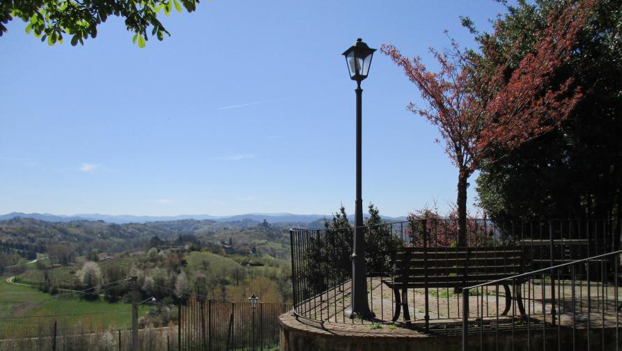 Montaldo Bormida (AL). Vista panoramica