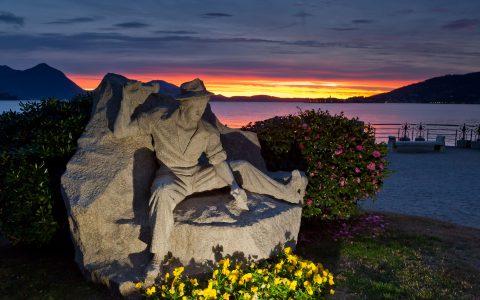 Baveno (VCO). Monumento allo scalpellino. Fotografia tratta dal sito del Comune 