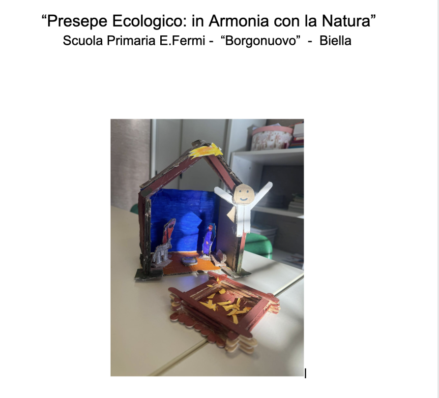 SCATTA IL TUO NATALE 24 - 25 - SCUOLA PRIMARIA  E. FERMI - BORGO NUOVO - BI 