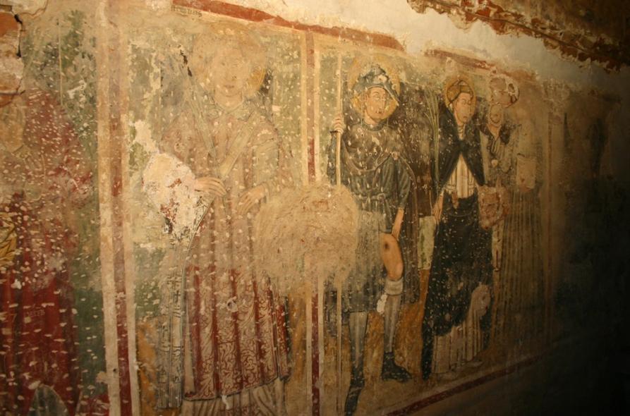 Casalino (NO). Affreschi del parrocchiale di SS. Pietro e Paolo 