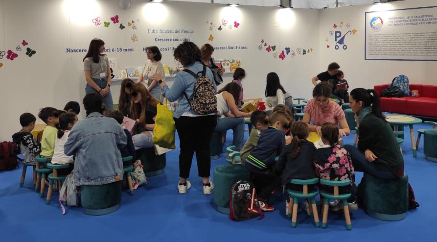 Nati per Leggere al Salone Internazionale del Libro 