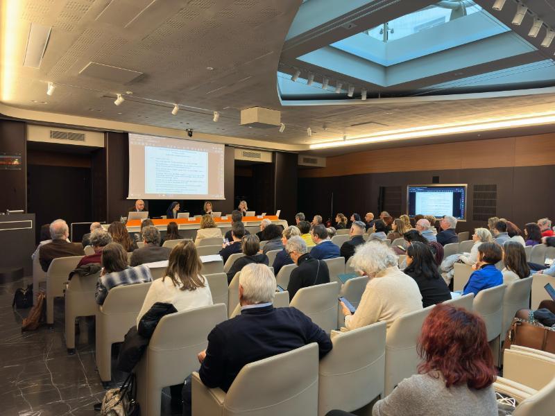 La platea dei partecipanti 