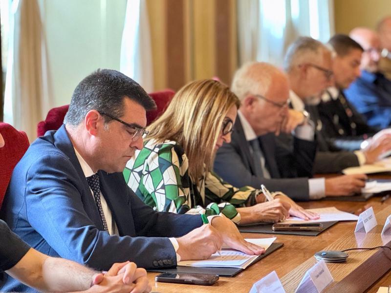 L'assessore Bussalino, il vicepresidente Chiorino, il prefetto Cafagna 