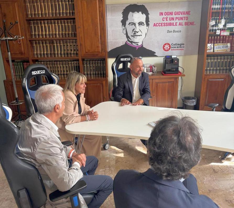 Chiarelli ai Salesiani di Borgomanero 