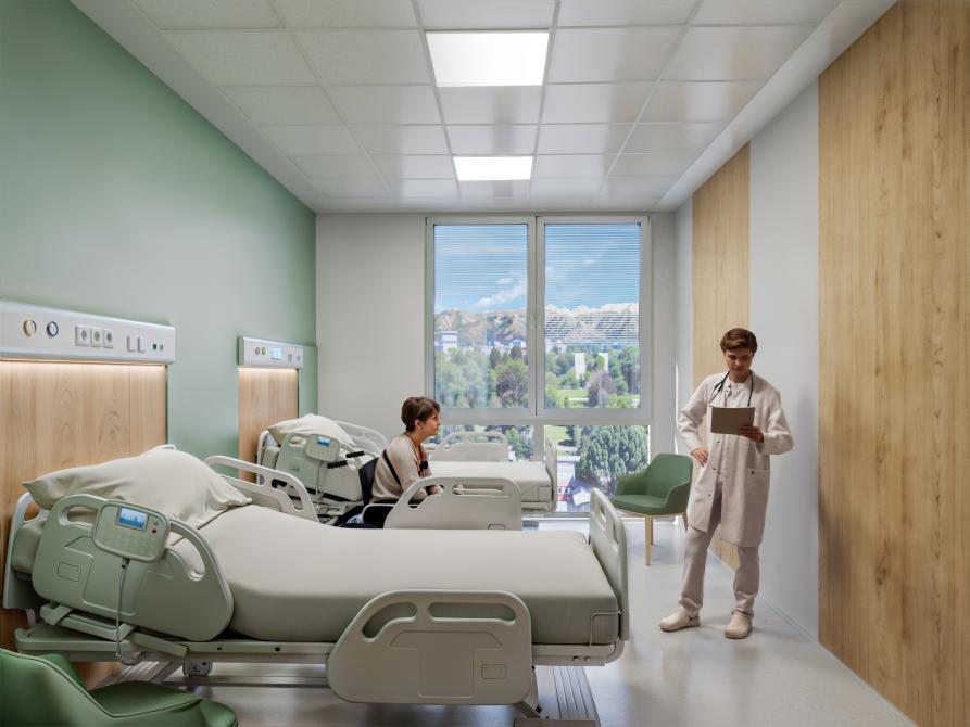 Una stanza di degenza 