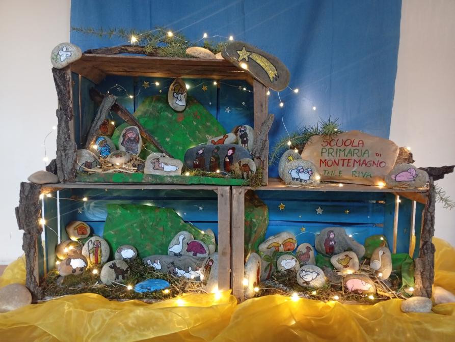 AT - Montemagno - Scuola Primaria  Ten .F. Riva - La sassività: anche i sassi fanno Natale  