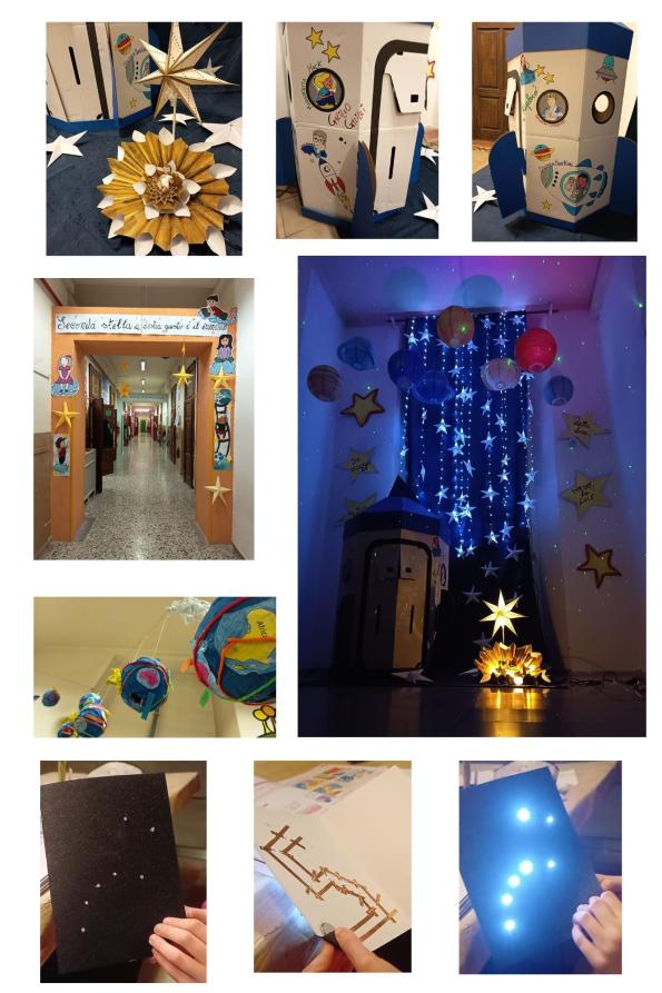 CN - Villanova Mondovì - Scuola Primaria - Presepe Spaziale: in viaggio alla velocità della luce verso la luce 