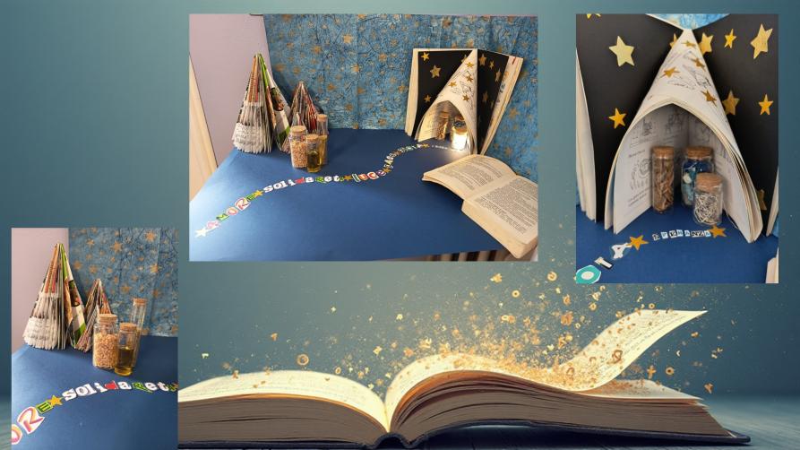 CN - Villanova Mondovì - Scuola Primaria Branzola - Presepe nel libro 