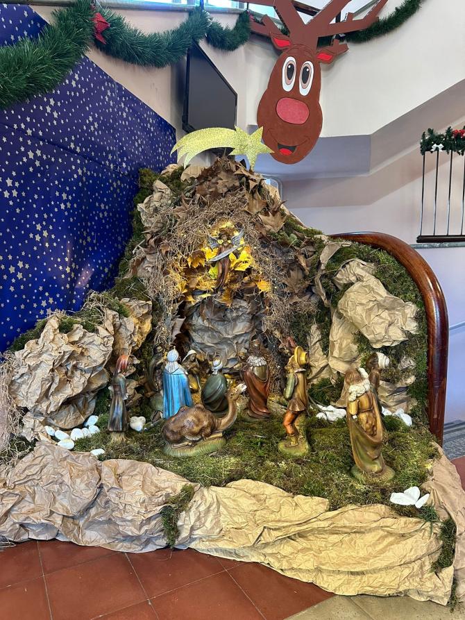 TO - Brandizzo - Scuola Primaria Rodari - Presepe tradizionale ecosostenibile 
