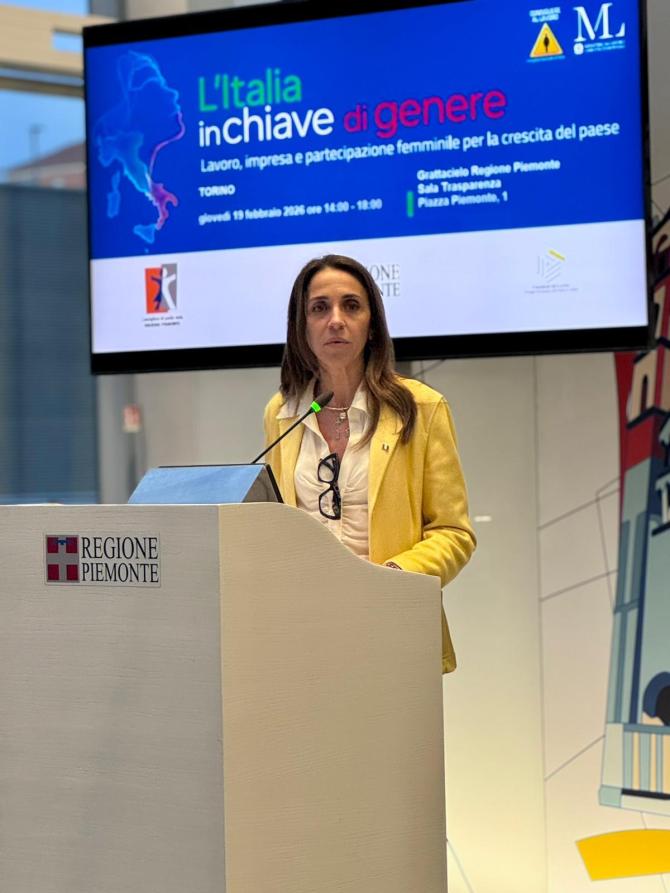 L'intervento del vicepresidente Chiorino 