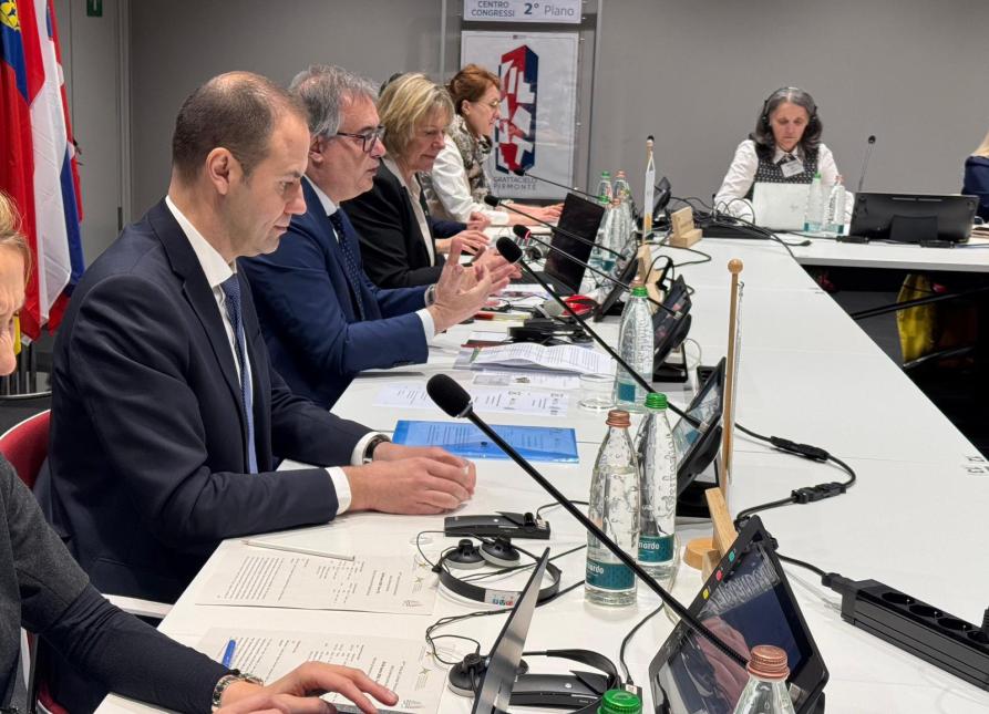 Un momento della conferenza 