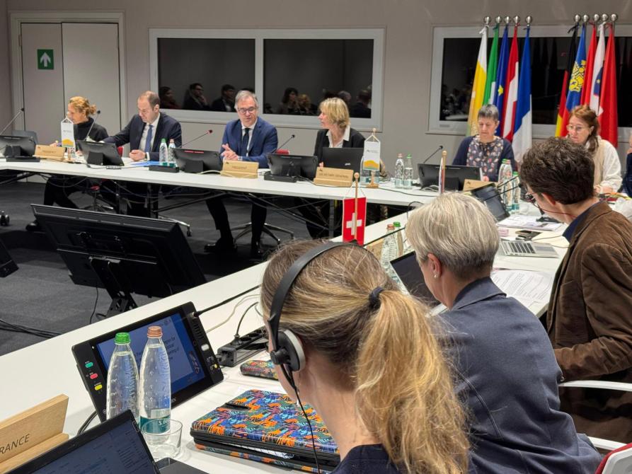 Un momento della conferenza 