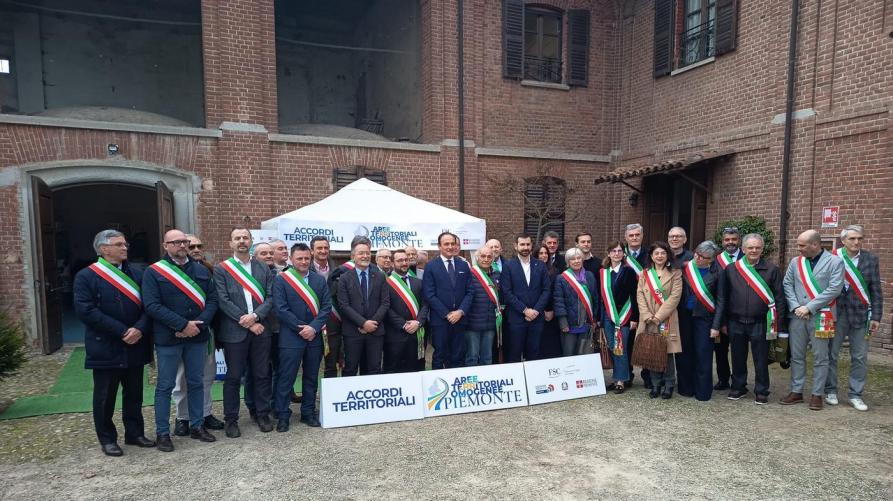 Il gruppo dell'area Borghi delle vie d'acqua 