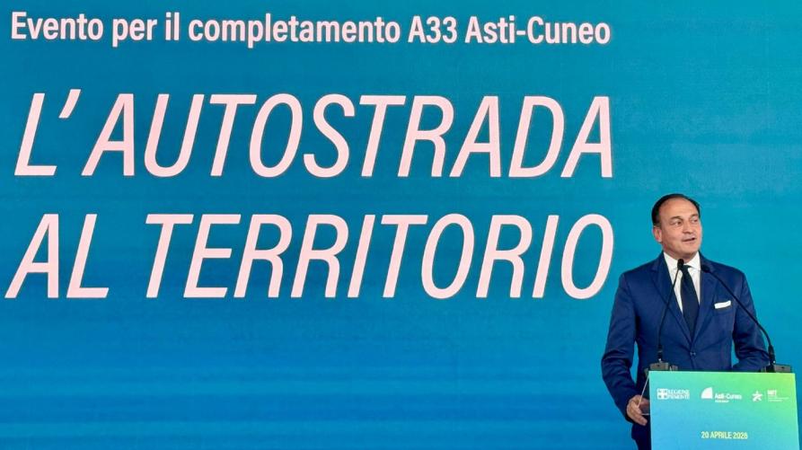 L'intervento del presidente Cirio 