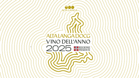 Logo Alta Langa vino piemontese dell'anno 2025