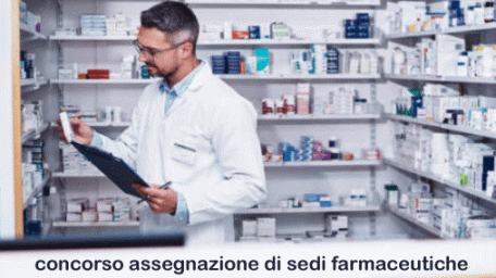 Concorso per l'assegnazione di sedi farmaceutiche