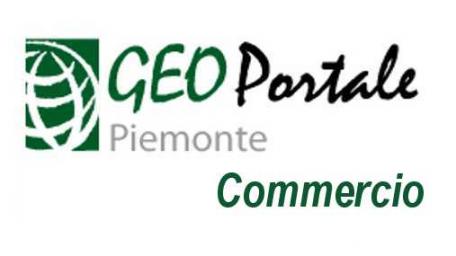 Rete distibutiva del Commercio su Geoportale Piemonte