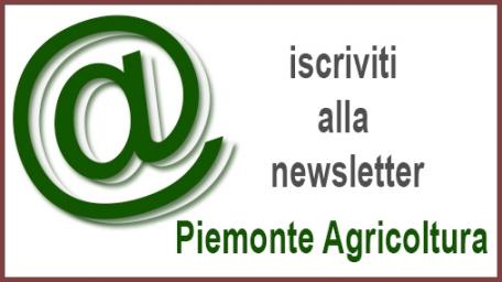 Iscriviti alla newsletter piemonte agricoltura