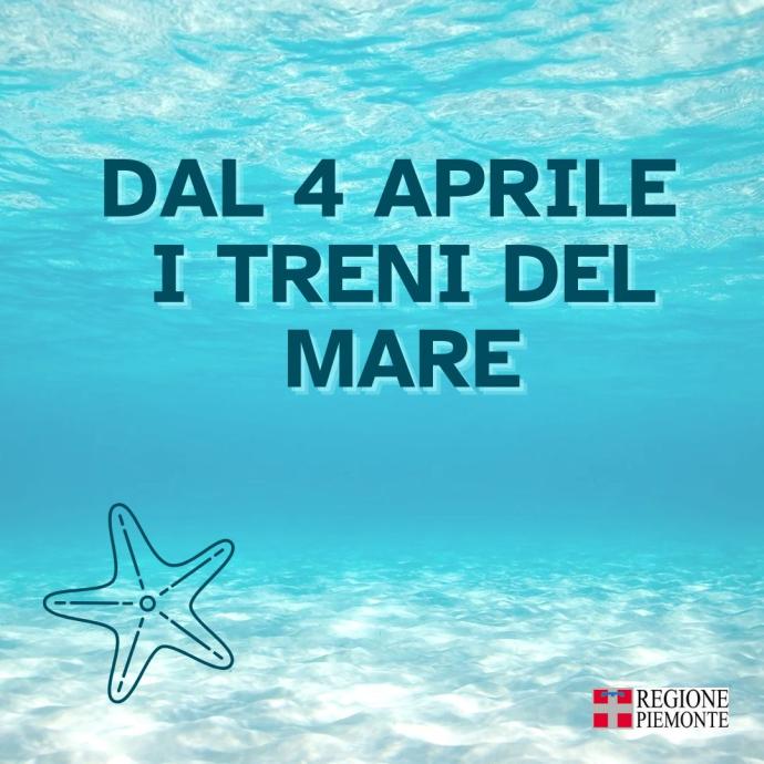 Dal 4 aprile ritornano i treni del mare