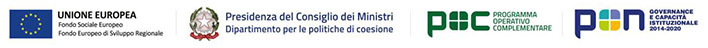 Cofinanziato dall'Unione europea, progetti PON (Programma Operativo Nazionale) e POC (Programma Operativo Complementare)